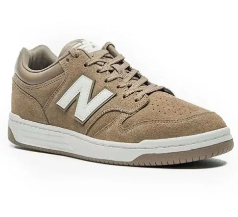 Tênis Masculino New Balance 480L - Marrom
