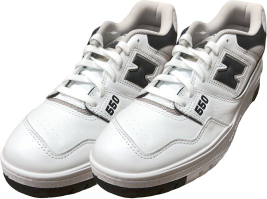 Tênis Masculino New Balance 550 - Branco/Preto
