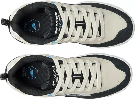 Tênis Masculino New Balance Nb Numeric Tiago Lemos 808 - Bege Claro/Preto/Blue