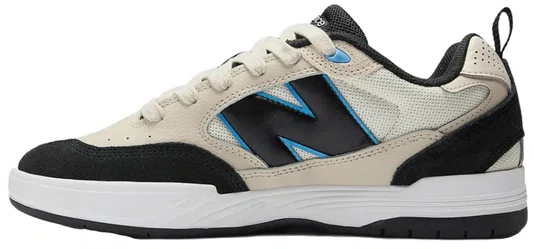 Tênis Masculino New Balance Nb Numeric Tiago Lemos 808 - Bege Claro/Preto/Blue