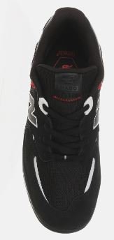 Tênis Masculino New Balance Numeric 1010 Tiago Lemos - Preto/Branco/Vermelho