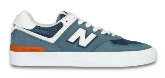 Tênis Masculino New Balance Numeric 574 - Marinho/Branco