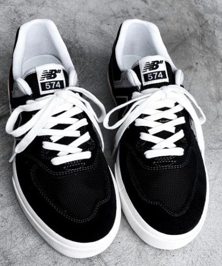 Tênis Masculino New Balance Numeric 574 Vulc - Preto/Bege