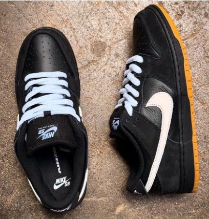 Tênis Masculino Nike Dunk Low Pro Inline - Black/White