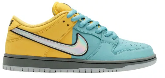 Tênis Masculino Nike Dunk Low Pro - Lightening/Wolf Grey
