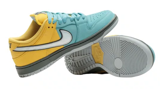 Tênis Masculino Nike Dunk Low Pro - Lightening/Wolf Grey