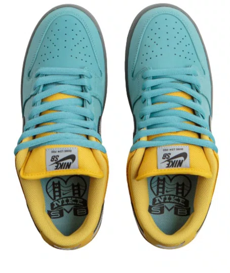 Tênis Masculino Nike Dunk Low Pro - Lightening/Wolf Grey