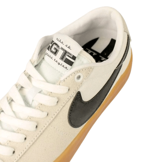 Tênis Masculino Nike SB Blazer Low Pro GT - White/Black/Noir