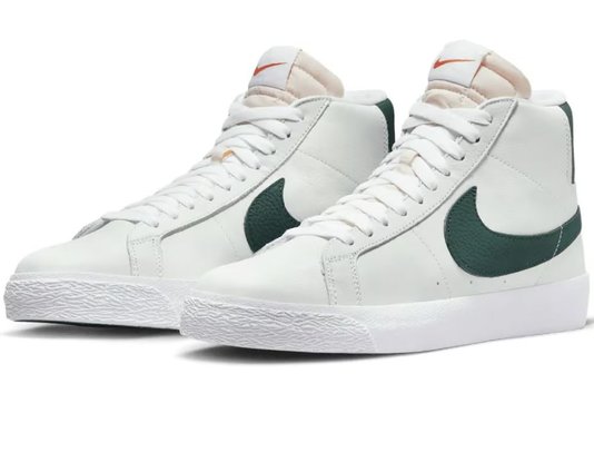 Tênis Masculino Nike SB Blazer Mid Iso 0 White/Pro Green