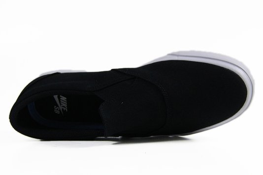 Tênis Masculino Nike SB Charge Slip - Black/White