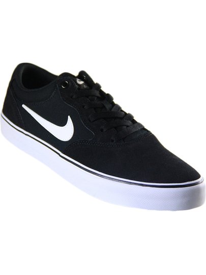 Tênis Nike Masculino SB Chron 2 (CAMURSA) Canvas - Black White