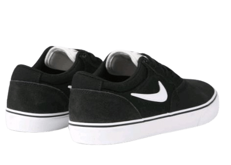 Tênis Masculino Nike SB Chron 2 - Black White/Black Sail