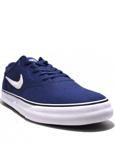 Tênis Masculino Nike SB Chron 2 CNVS - Navy/White