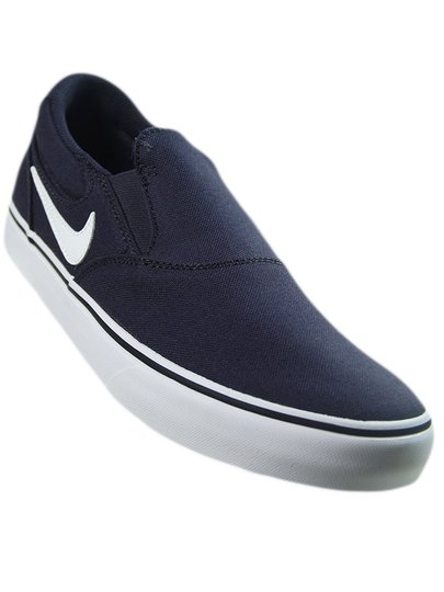 Tênis Masculino Nike SB Chron 2 Slip - Navy/White