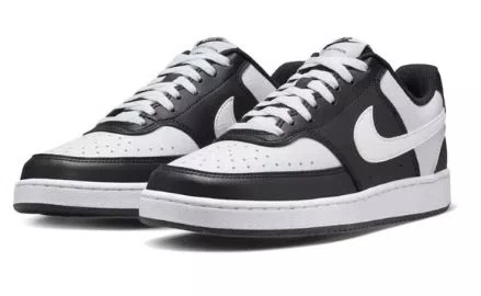 Tênis Masculino Nike SB Court Vision Lo - Black/White