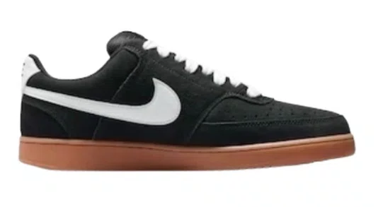 Tênis Masculino Nike Sb Court Vision Lo Fl - Black/Gum