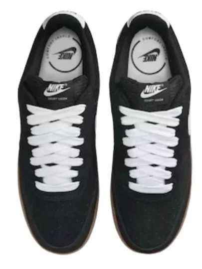 Tênis Masculino Nike Sb Court Vision Lo Fl - Black/Gum