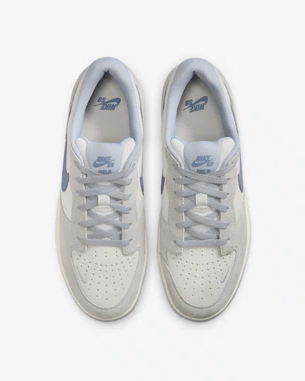 Tênis Masculino Nike SB Force 58 - White/Slate Sail