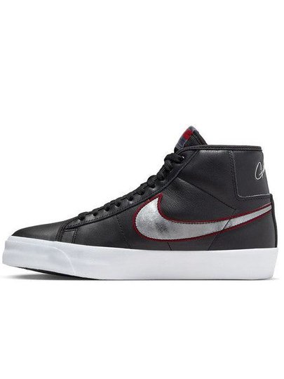 Tênis Masculino Nike SB Grant Taylor Zoom Blazer Mid Pro GT - Black/Metalic