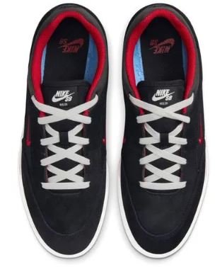 Tênis Masculino Nike SB Malor - Black/Gym Red