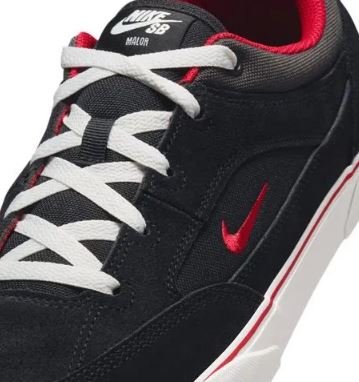 Tênis Masculino Nike SB Malor - Black/Gym Red