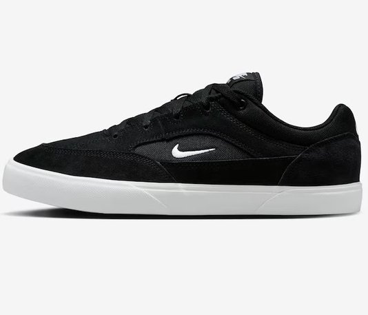 Tênis Masculino Nike SB Malor - Black/White