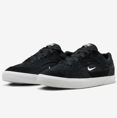 Tênis Masculino Nike SB Malor - Black/White