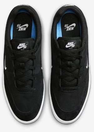 Tênis Masculino Nike SB Malor - Black/White