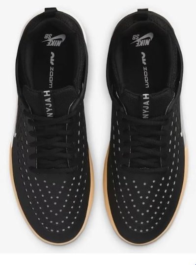 Tênis Masculino Nike SB Nyjah 3 - Black White Noir