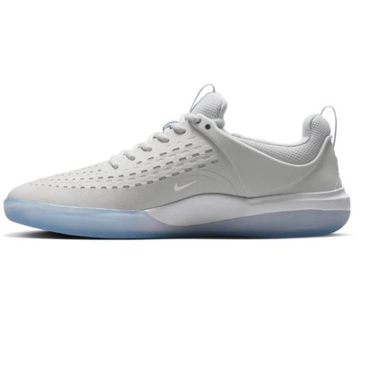 Tênis Masculino Nike SB Nyjah 3 - Pure Platinum/White