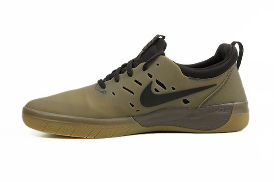 Tênis Masculino Nike SB Nyjah Free Gum - Gum Dark Brown/Baroque Brown