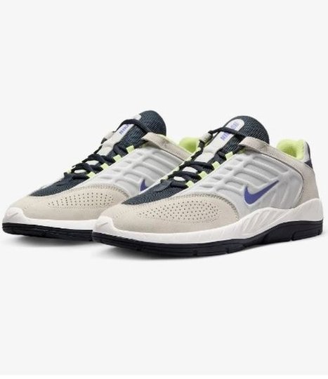 Tênis Masculino Nike SB Vertebrae - Summit White/Persian Violet
