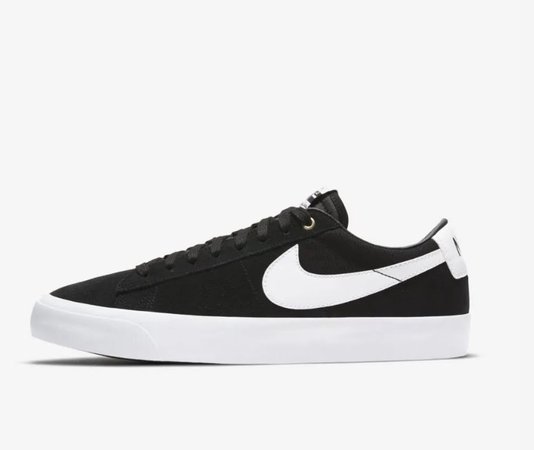 Tênis Masculino Nike SB Zoom Blazer Low Pro GT - Black/White