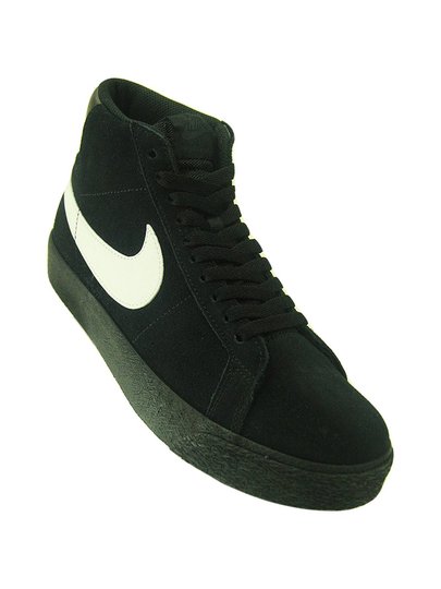 Tênis Masculino Nike SB Zoom Blazer Mid -  Black White/Black
