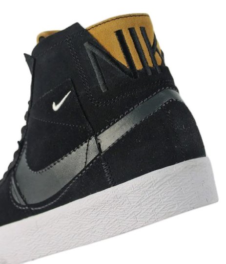 Tênis Masculino Nike SB Zoom Blazer Mid Premium - Black/Anthracite-Black-White/Noir/Blanc