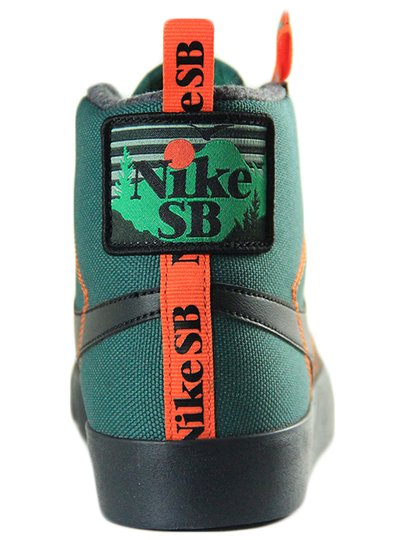 Tênis Masculino Nike SB Zoom Blazer Mid PRM Noble - Green/Black-White
