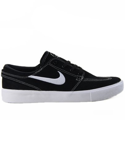 Tênis Masculino Nike SB Zoom Janoski Canvas RM - Black/White
