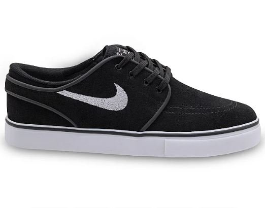 Tênis Masculino Nike SB Zoom Janoski OG - Black White Noir
