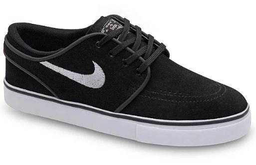 Tênis Masculino Nike SB Zoom Janoski OG - Black White Noir