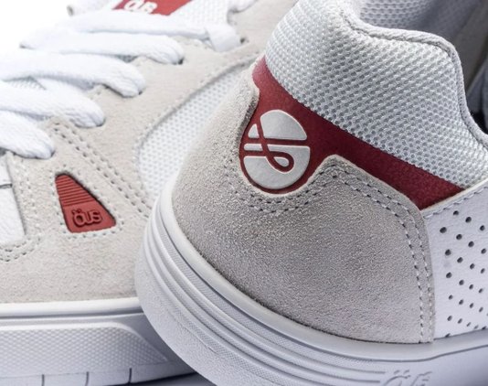 Tênis Masculino OUS 2K - Branco/Bordo Imperial