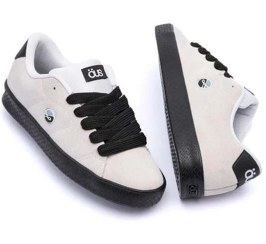 Tênis Masculino Ous Dots - Branco Preto Essencial
