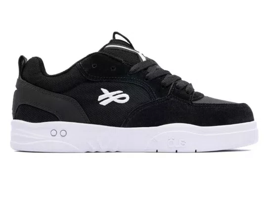 Tênis Masculino Ous Fluente - Branco Preto Essencial