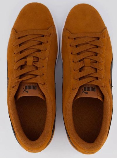 Tênis Masculino Puma Smash V2 BDP - Brown/White/Black