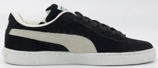 Tênis Masculino Puma Suede Classic XXI - Black/White