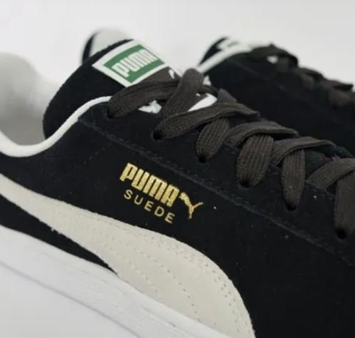 Tênis Masculino Puma Suede Classic XXI - Black/White