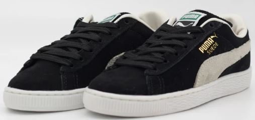 Tênis Masculino Puma Suede Classic XXI - Black/White