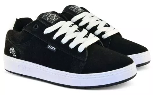 Tênis Masculino Qix Allan Mesquita - Preto/Branco