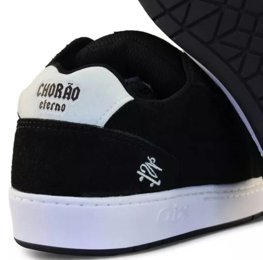 Tênis Masculino Qix Allan Mesquita - Preto/Branco