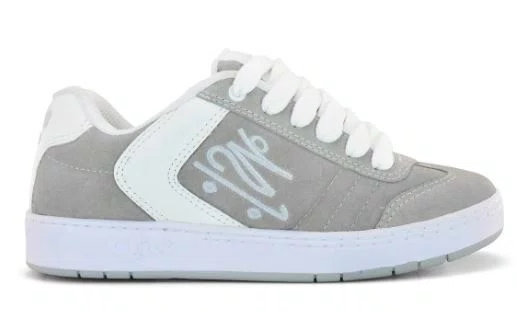 Tênis Masculino Qix Lado B Chorão - Cinza/Branco