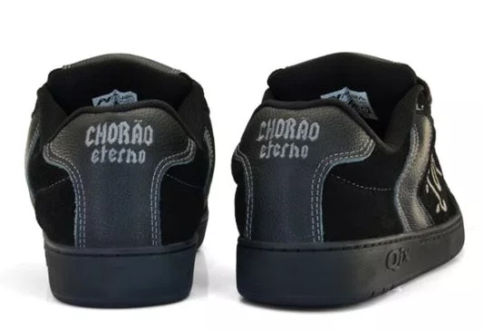 Tênis Masculino Qix Lado B Chorão - Preto